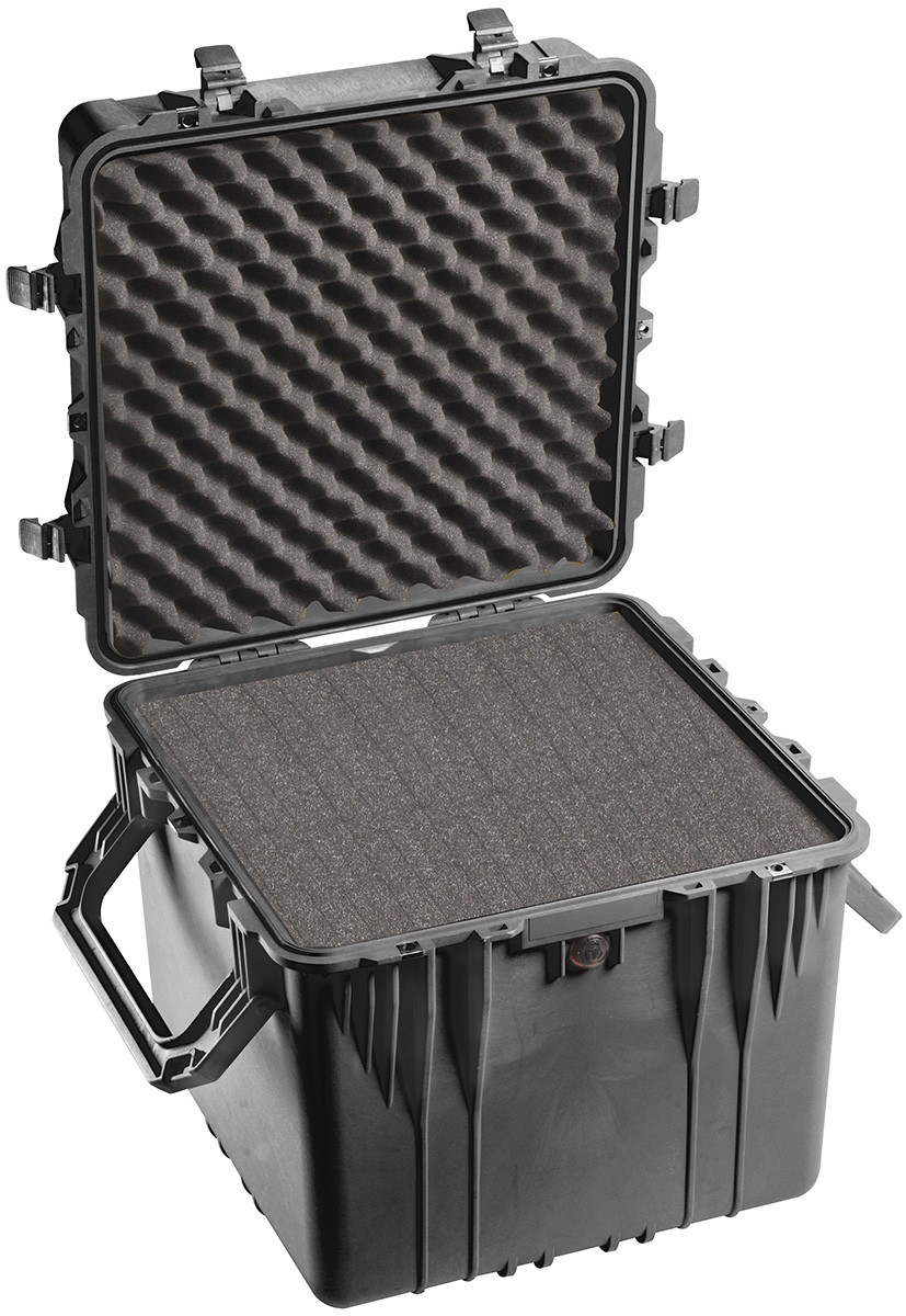 Afbeelding van Peli™ Cube Case 0350 Transportkoffer zwart met schuim