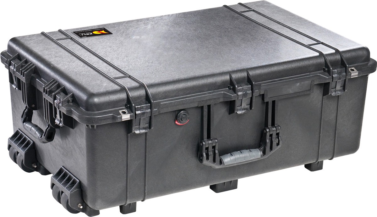 Afbeelding van Peli™ Case 1650 Koffer Groot zwart met schuim